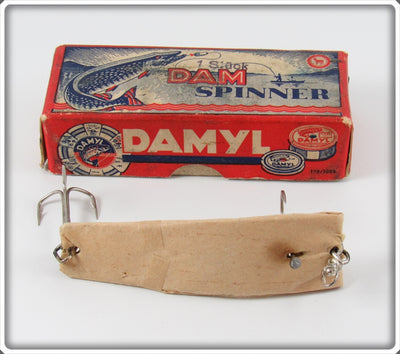 Vintage Dam Damyl Spinner Lure In Box 