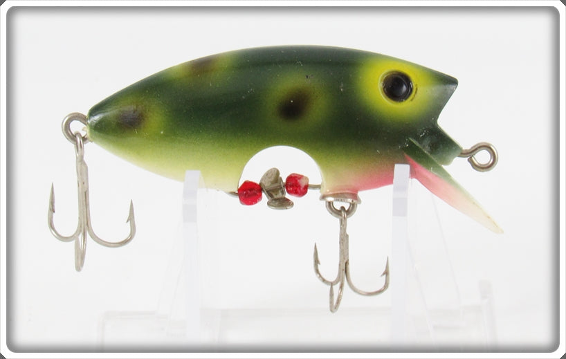 Vintage Poe's Frog Spot Loco-Motion Lure 