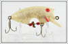 Vintage Poe's Ghost Silver Glitter Loco-Motion Lure 