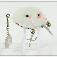 Vintage Heddon Pearl Tiny Punkin Spin Lure 382 PRL 