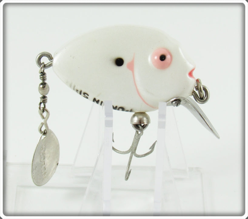 Vintage Heddon Pearl Tiny Punkin Spin Lure 382 PRL 