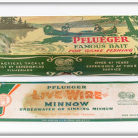 Pflueger Silver Sparks Green Back Salt Water Special Live Wire Box 7903