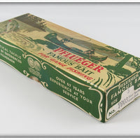 Pflueger Silver Sparks Green Back Salt Water Special Live Wire Empty Box 7903