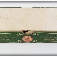 Pflueger Silver Sparks Green Back Salt Water Special Live Wire Empty Box 7903