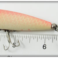 Heddon Glo Pink Alewife Tiny Chugger 335 DPK