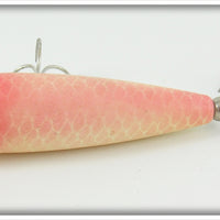 Heddon Glo Pink Alewife Tiny Chugger 335 DPK