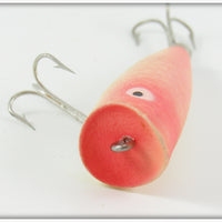 Heddon Glo Pink Alewife Tiny Chugger 335 DPK