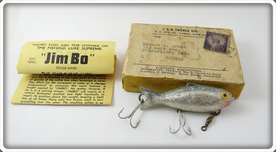 J&R Tackle Co Silver Jim Bo In Mailing Box