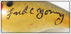 Cordell Big O Signed By Cotton Cordell & Fred Young