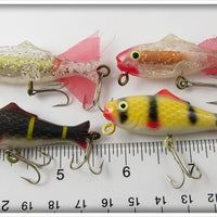 Star Bait Co Wee Willie Lot Of Four In Mailing Box