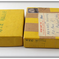 Star Bait Co Wee Willie Lot Of Four In Mailing Box