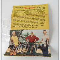 Arbogast Pearl Jitterbug In Box