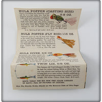 Arbogast Pearl Jitterbug In Box