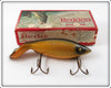 Vintage Heddon Shiner Scale Tadpolly Lure In Box 6009P