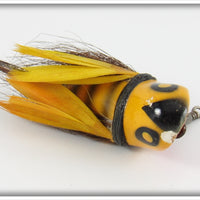 Heddon Yellow & Black Bubbling Bug 90 YB
