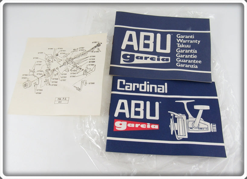 Abu Garcia Cardinal 754 Spinning Reel In Box For Sale