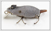 Vintage DAM Grey Flocked Mouse Lure