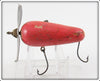 James L Donaly Red & White Redfin Floating Bait