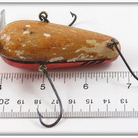 James L Donaly Red & White Redfin Floating Bait