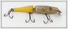 Vintage Creek Chub Yellow Pickerel Jointed Pikie Lure 2600 Y