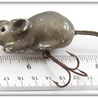 Wright & McGill Grey Swimming Mouse