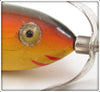 Heddon Yellow 100 Dowagiac Minnow In Wood Box With Paperwork