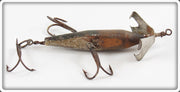 Vintage Joe Pepper 20th Century Wonder Wood Minnow Lure