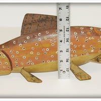 Robert Allen Francis Brown Trout Table Decoy