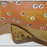 Robert Allen Francis Brown Trout Table Decoy