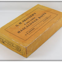 G. M. Skinner's Extra Large Mascalonge Baits In Dealer Box