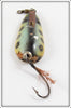 Lauby Blue With Black & Yellow Spots Fly Rod Wonder Spoon