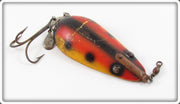 Lauby Orange & Yellow With Black Spots Wonder Spoon Lure