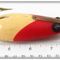 Lauby Red & White Weedless Wonder Spoon