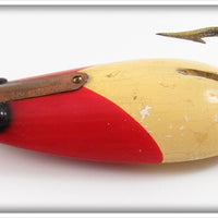 Lauby Red & White Weedless Wonder Spoon