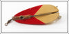 Lauby Red & White Weedless Wonder Spoon