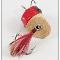 Lauby Red & White Chunk Bait