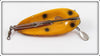 Lauby Yellow With Red & Black Spots Weedless Wonder Spoon