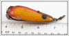 Lauby Yellow With Red Stripe Weedless Wonder Spoon