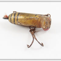 Vintage Creek Chub Bug Finish Creek Bug Wiggler Lure 1100