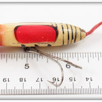 Creek Chub Red & White Big Creek Bug Wiggler 1402