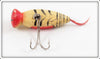 Creek Chub Red & White Big Creek Bug Wiggler 1402