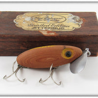 Fred Arbogast Limited Edition Cedar Jitterbug Lure In Box 