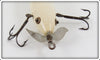 Pflueger Solid White Competitor Minnow