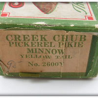Creek Chub Yellow Tail Pickerel Pikie In Box
