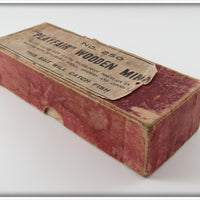 Playfair Green Crackleback Wooden Minnow In Box