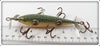 Playfair Green Crackleback Wooden Minnow In Box