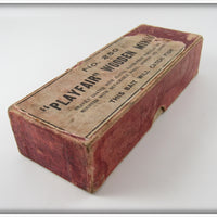 Playfair Green Crackleback Wooden Minnow In Box