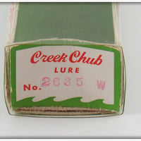 Creek Chub Purple Eel Jointed Pikie In Box 2635 W