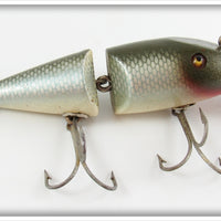 Vintage Creek Chub Silver Shiner Wigglefish Lure 2403 