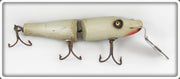 Creek Chub Silver With Black Eye Shadow Jointed Pikie 2600 DD Special